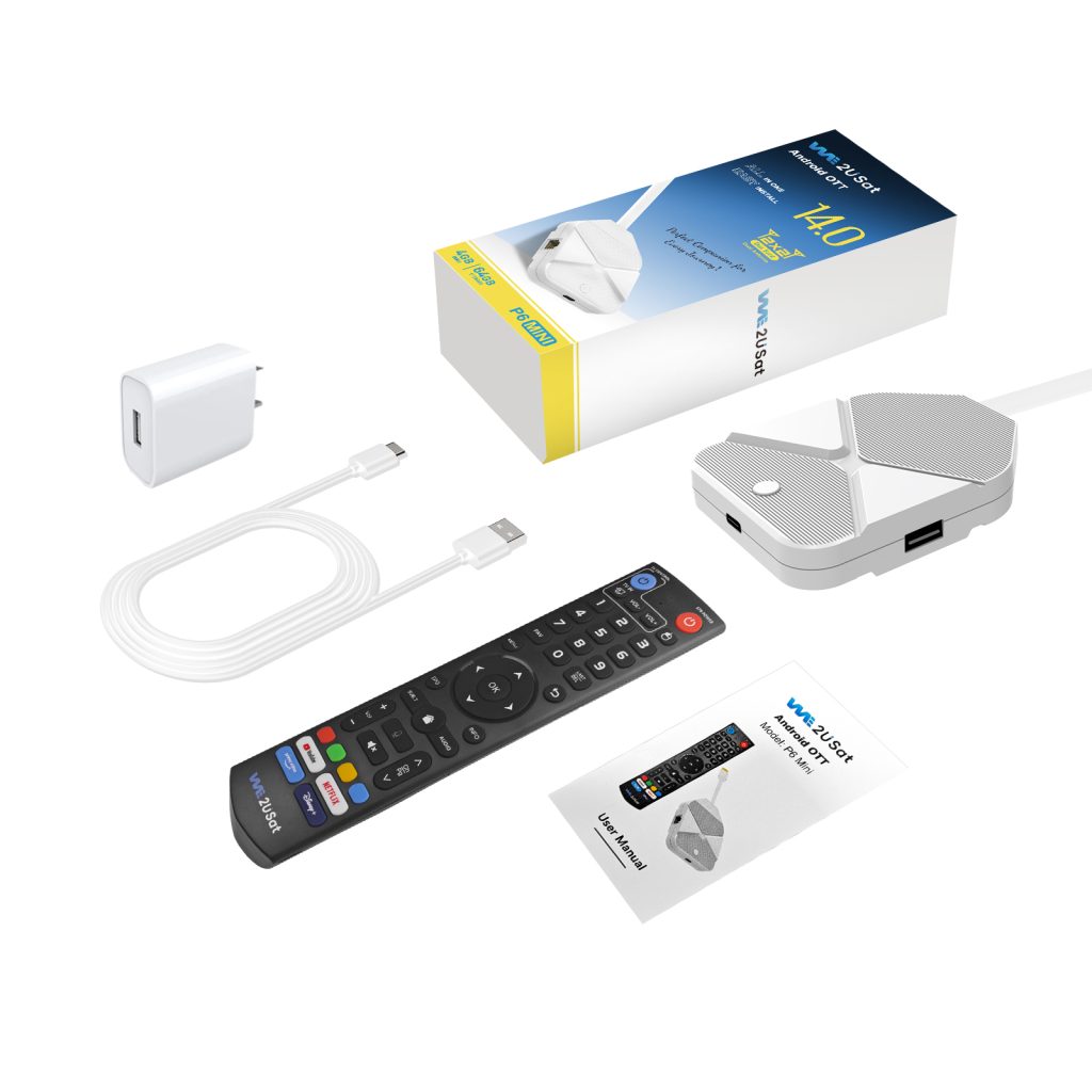 We2USAT P6 Mini specification graphic